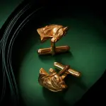Horse Cufflinks - 3D Silver Gold Enamel Mastery | Jaipurio